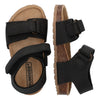 Bas Beach 222404-589 Sandalen Jongens Zwart
