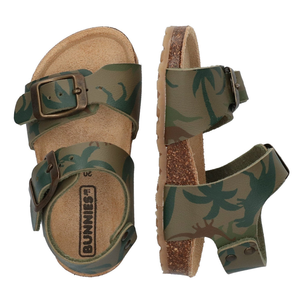 Bonny Beach Sandalen Jongens Groen Camo