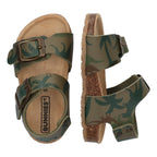 Bonny Beach Sandalen Jongens Groen Camo