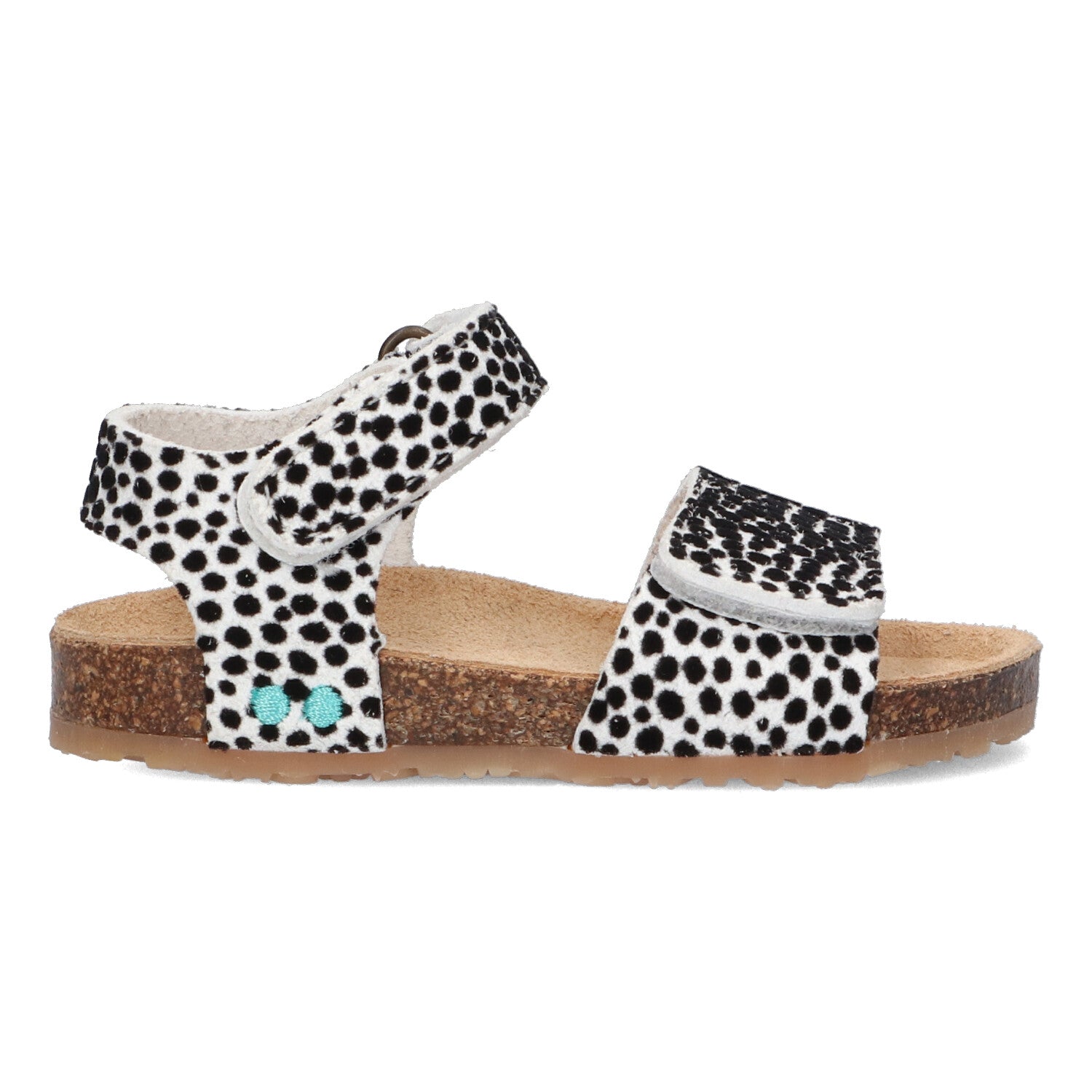 Bimi Beach Sandalen Meisjes Wit Dots
