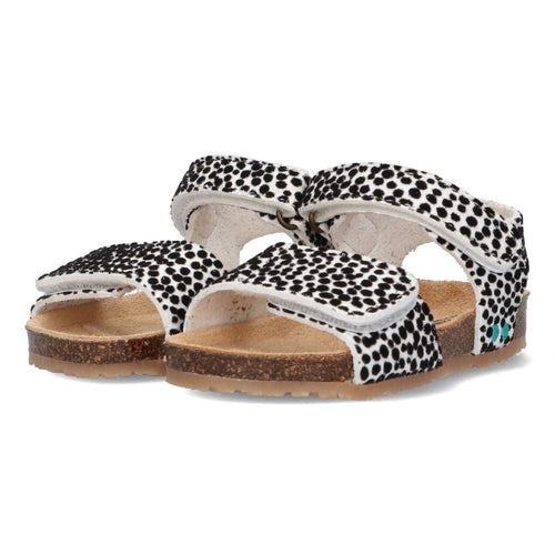 Bimi Beach Sandalen Meisjes Wit Dots
