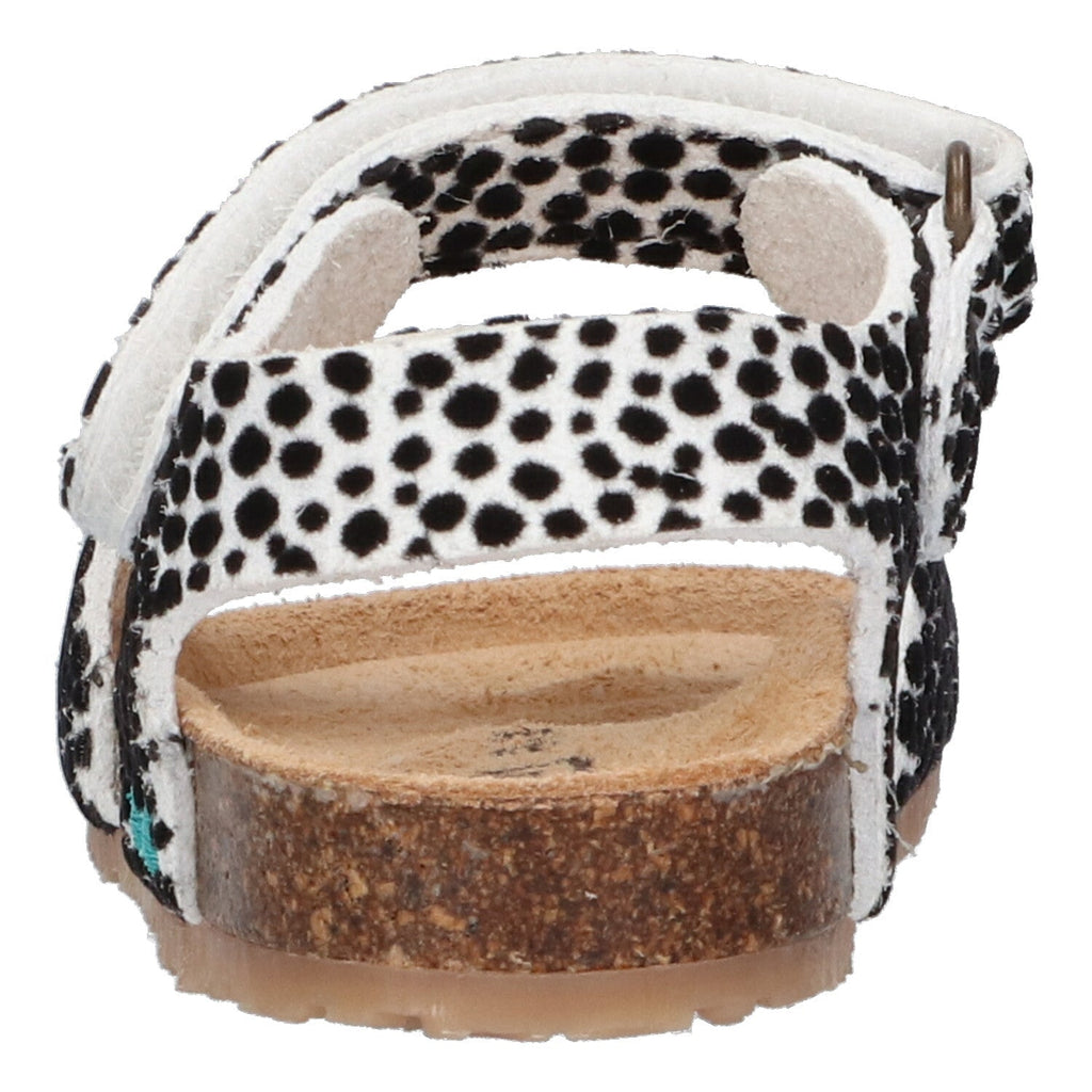 Bimi Beach Sandalen Meisjes Wit Dots