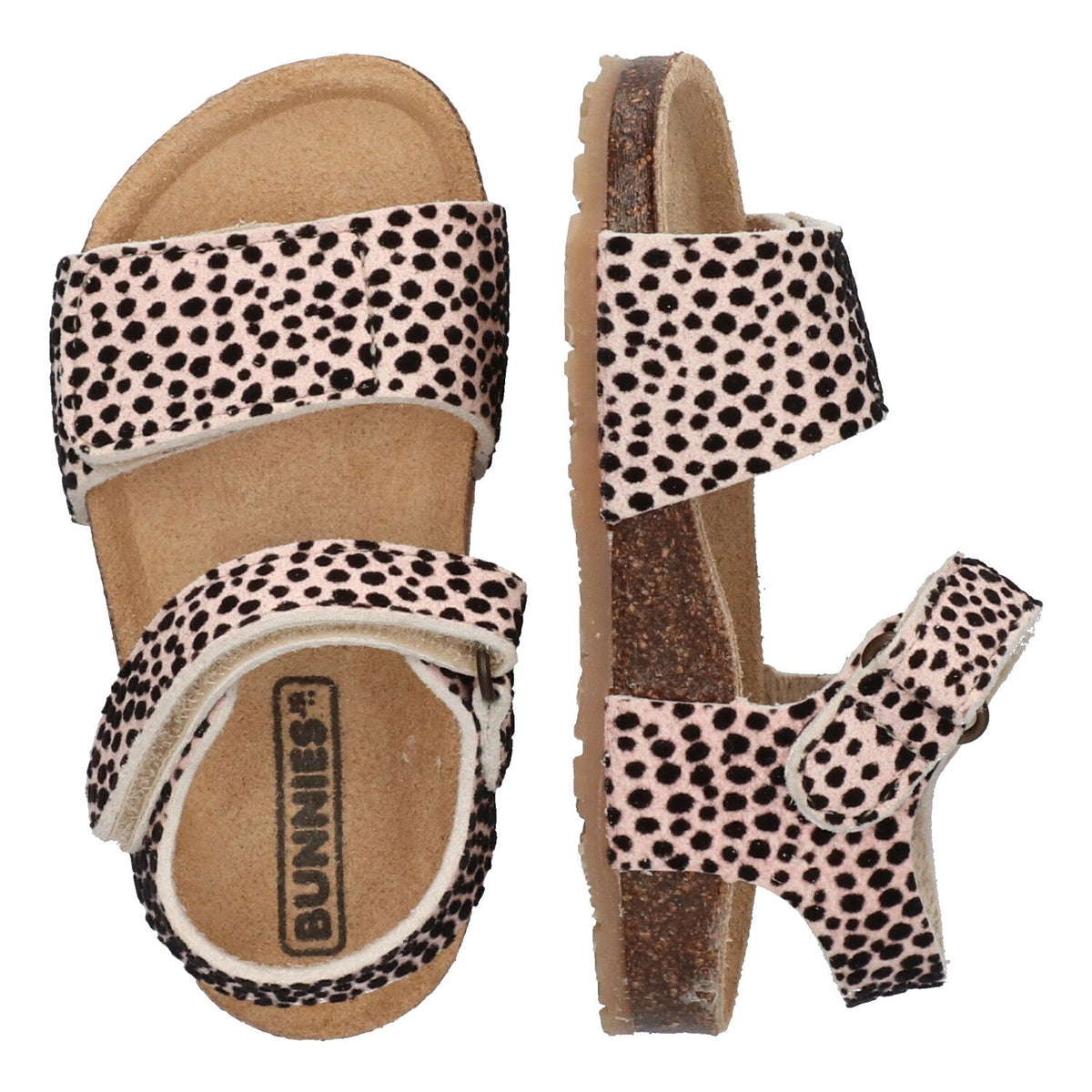 Bimi Beach Sandalen Meisjes Roze Dots