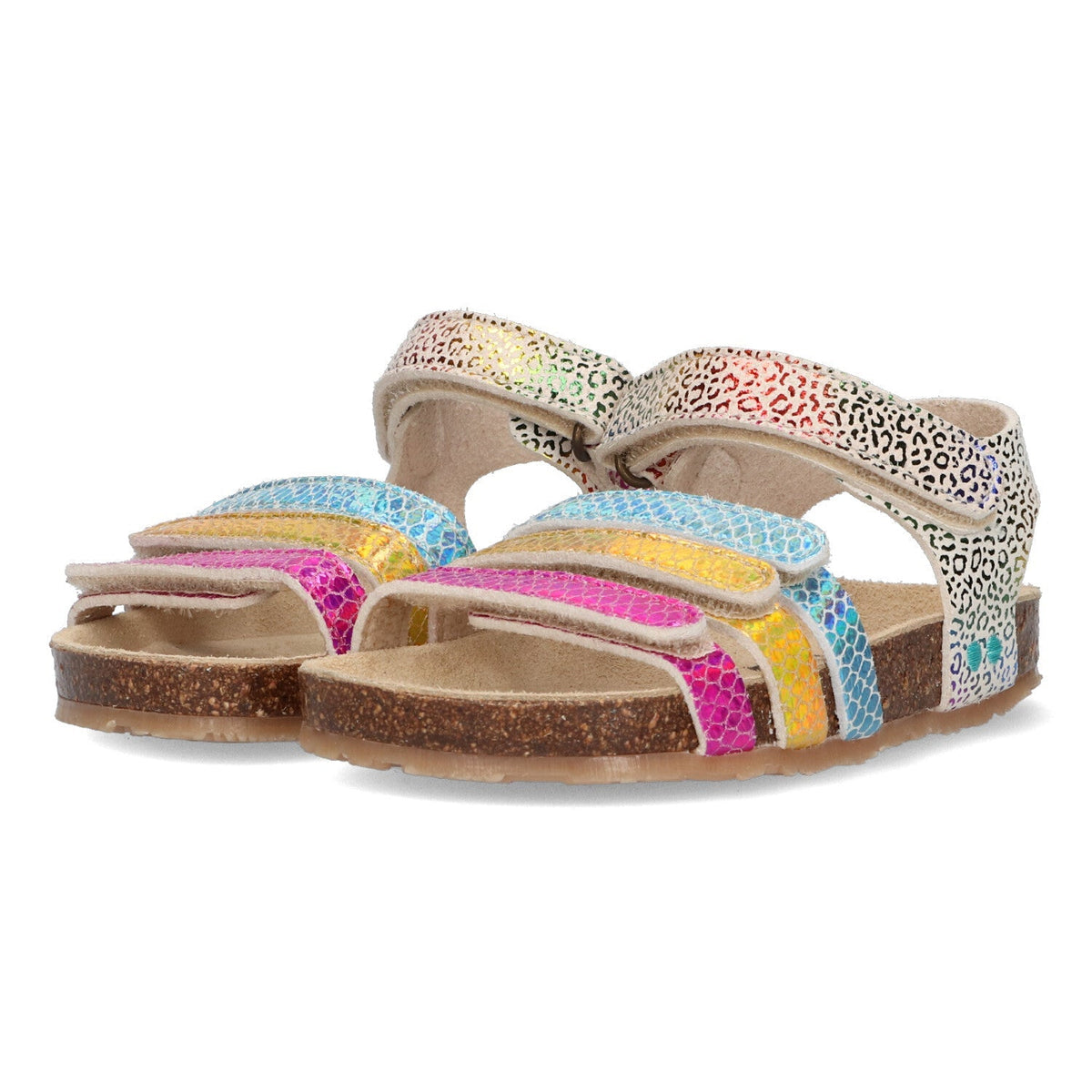 Babs Beach Sandalen Meisjes Multi Panter