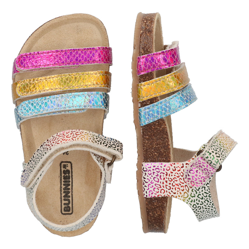 Babs Beach 222415-598 Sandalen Meisjes Multi Panter
