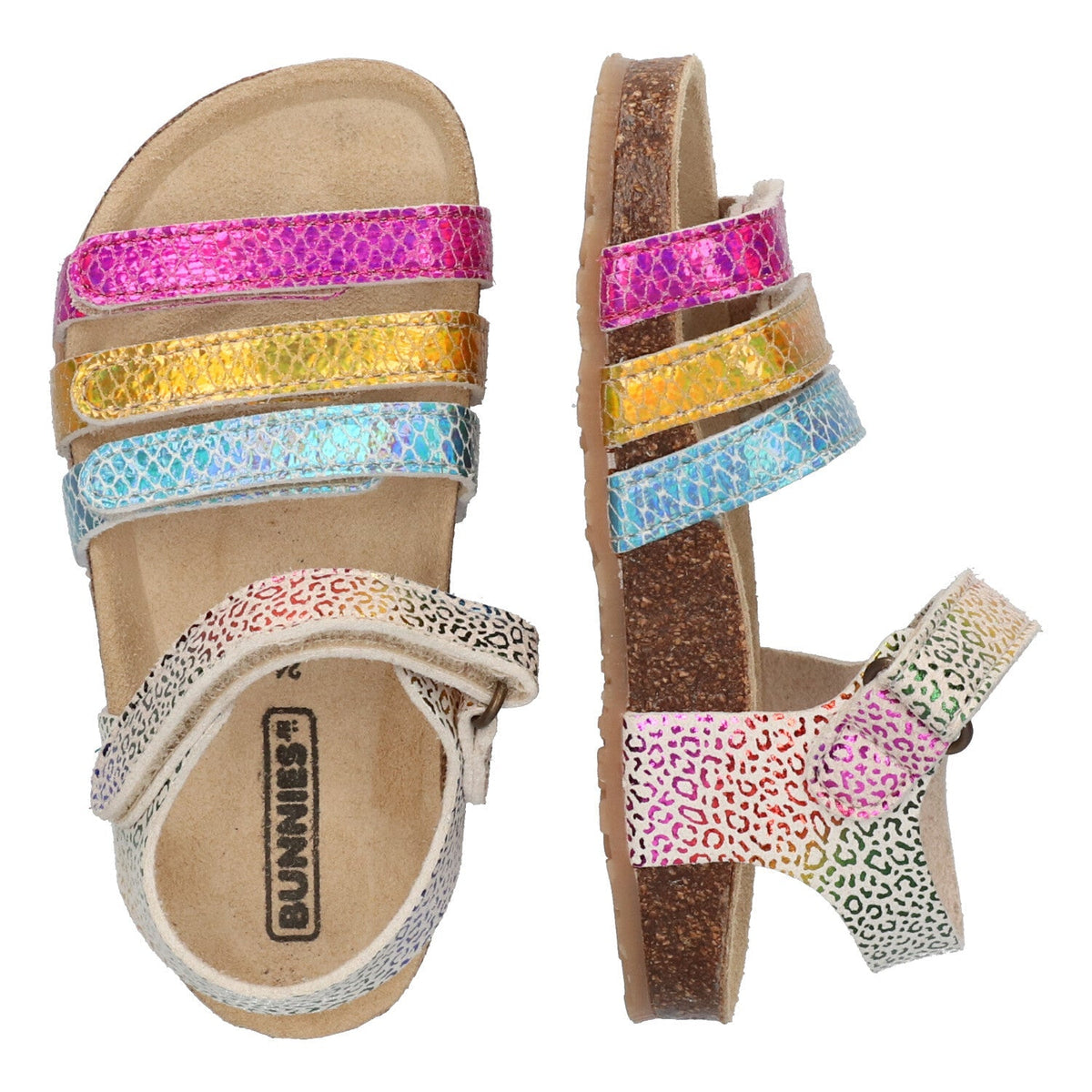 Babs Beach Sandalen Meisjes Multi Panter