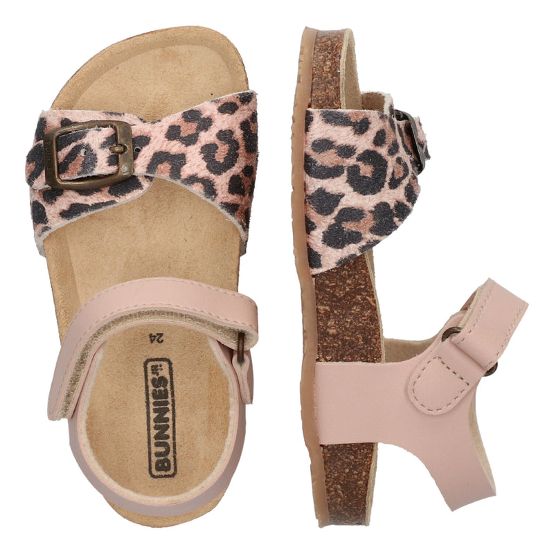 Brenda Beach 222417-570 Sandalen Meisjes Roze Panter