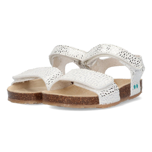 Bibi Beach Sandalen Meisjes Wit Zilver