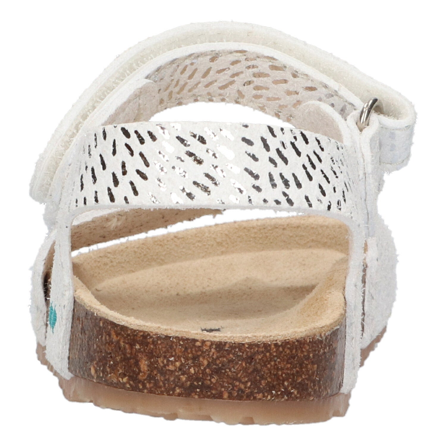 Bibi Beach Sandalen Meisjes Wit Zilver