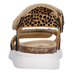 Bregje Beach Sandalen Meisjes Beige Dots