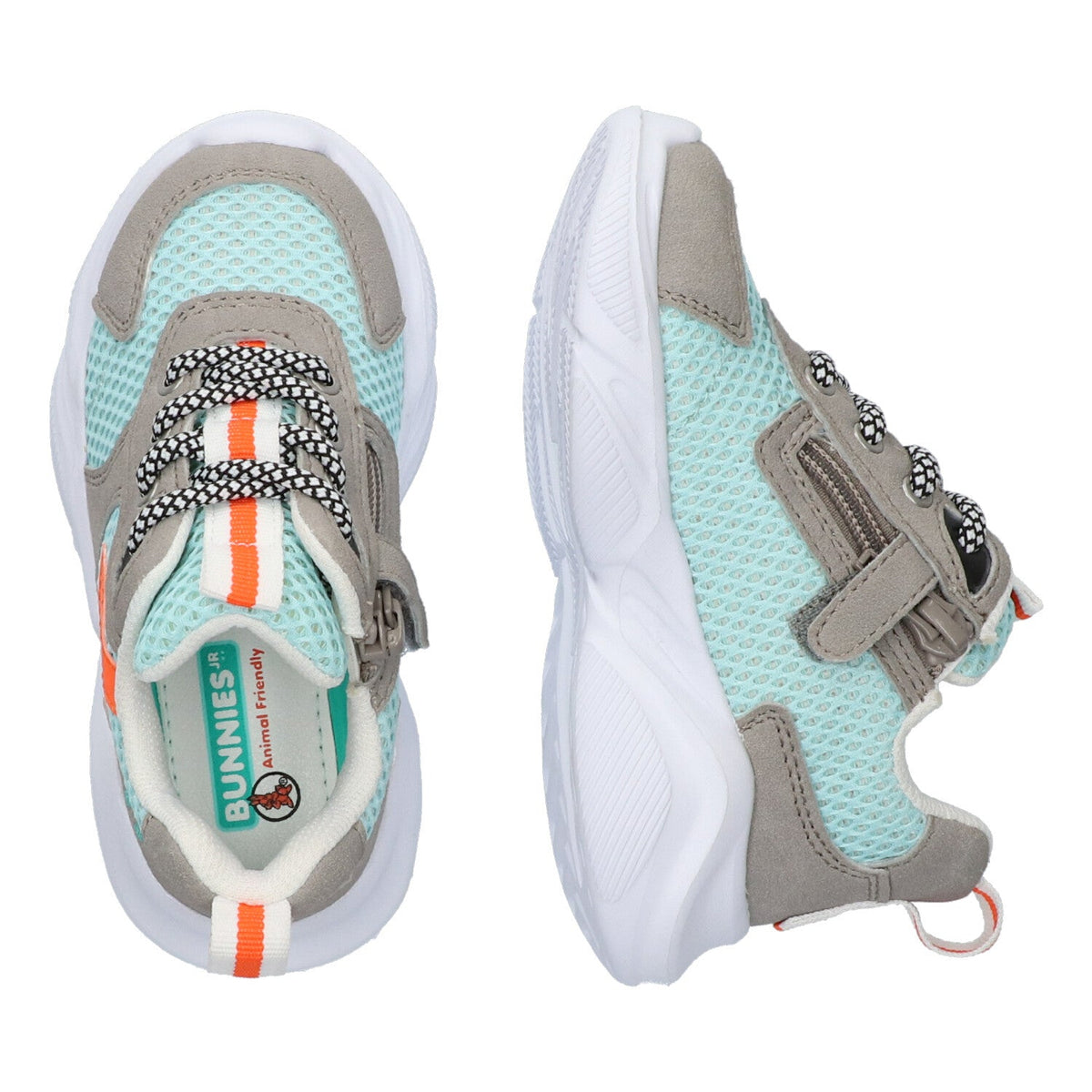 Noa Nopje Lage Sneakers Uni Blauw Grijs