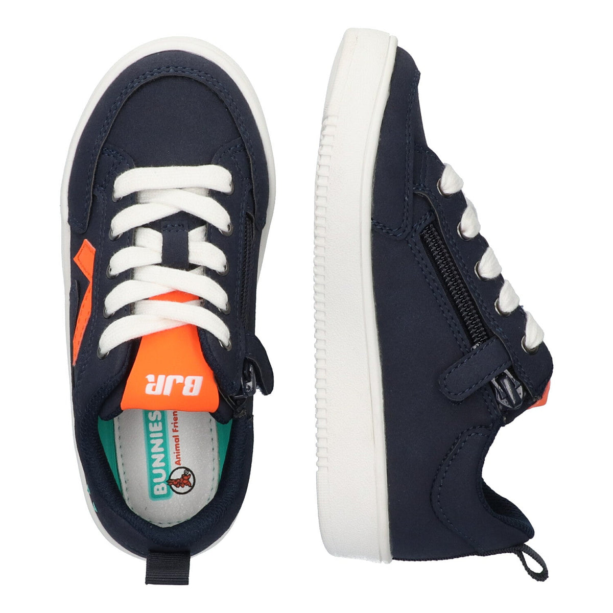 Vicky Villa Lage Sneakers Jongens Blauw