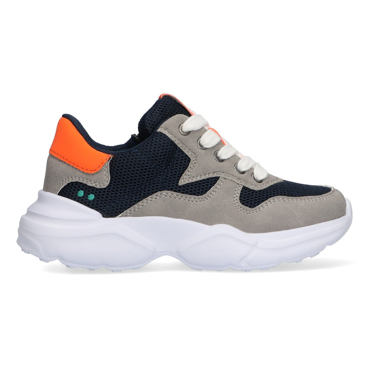 Liv Londen Lage Sneakers Jongens Blauw Grijs