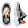 BunniesJR Lage Sneakers Jongens Blauw Grijs
