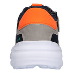 Liv Londen Lage Sneakers Jongens Blauw Grijs