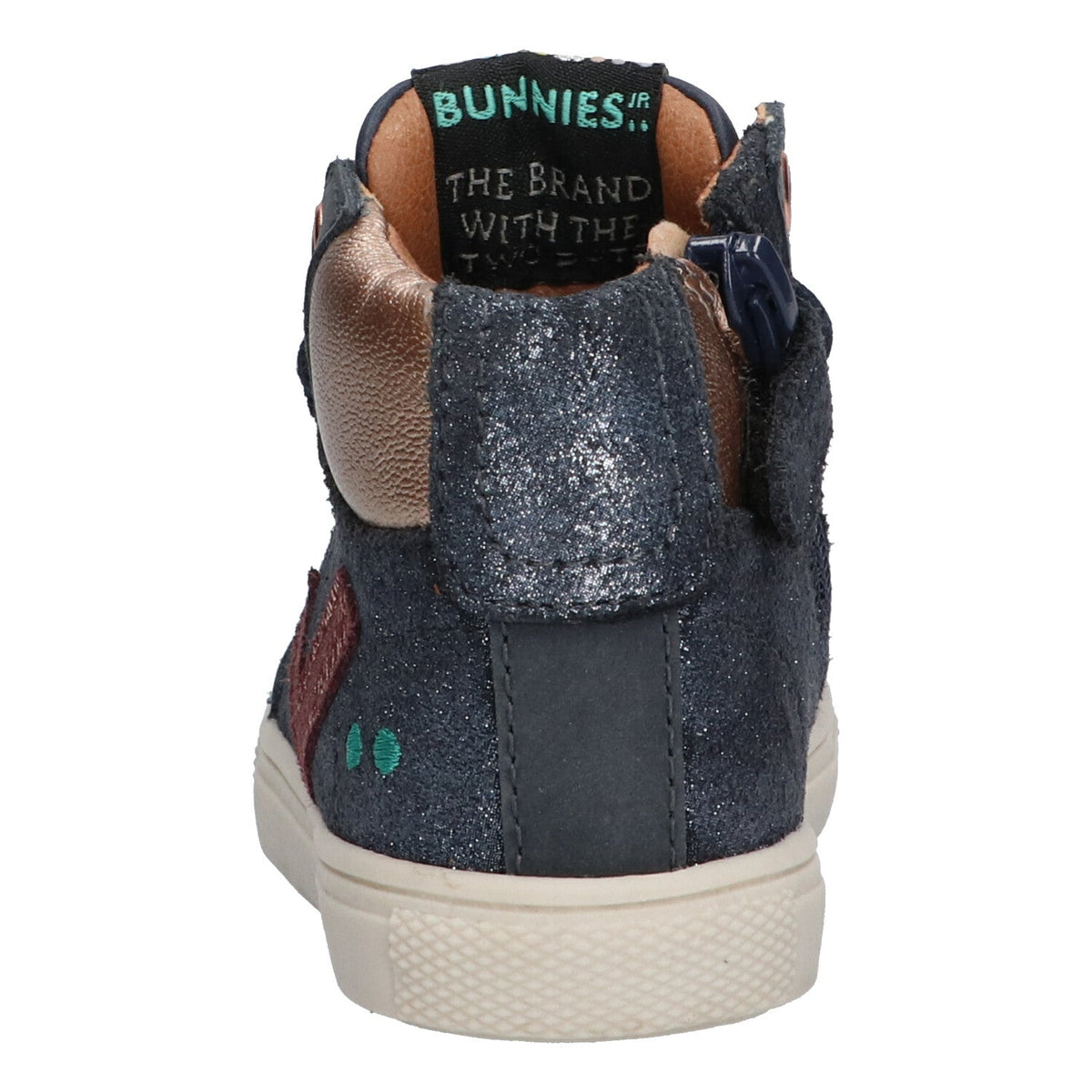 Lance Louw Hoge Sneakers Meisjes Donkerblauw