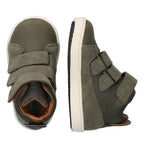 Patrick Pit Hoge Sneakers Jongens Mosgroen