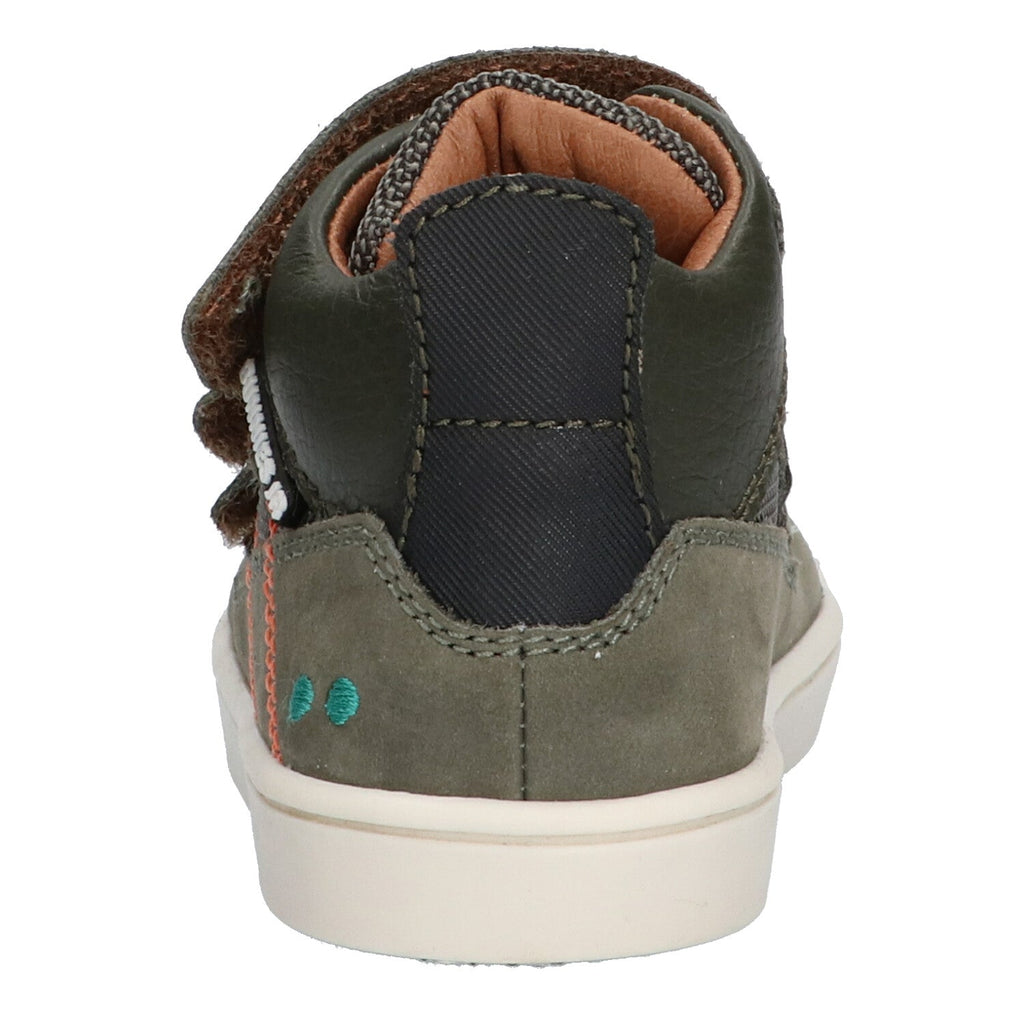 Patrick Pit Hoge Sneakers Jongens Mosgroen