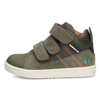 Patrick Pit Hoge Sneakers Jongens Mosgroen