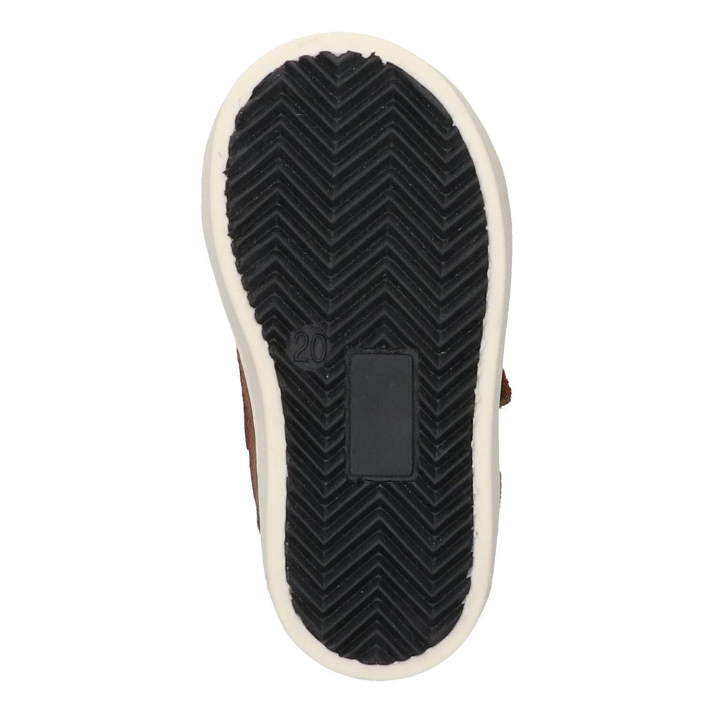 Patrick Pit Hoge Sneakers Jongens Cognac