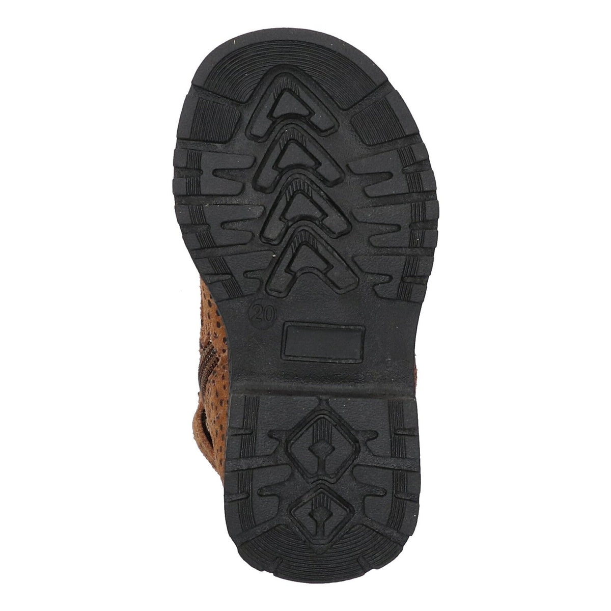 Thijs Trots Biker Boots Meisjes Cognac Dots
