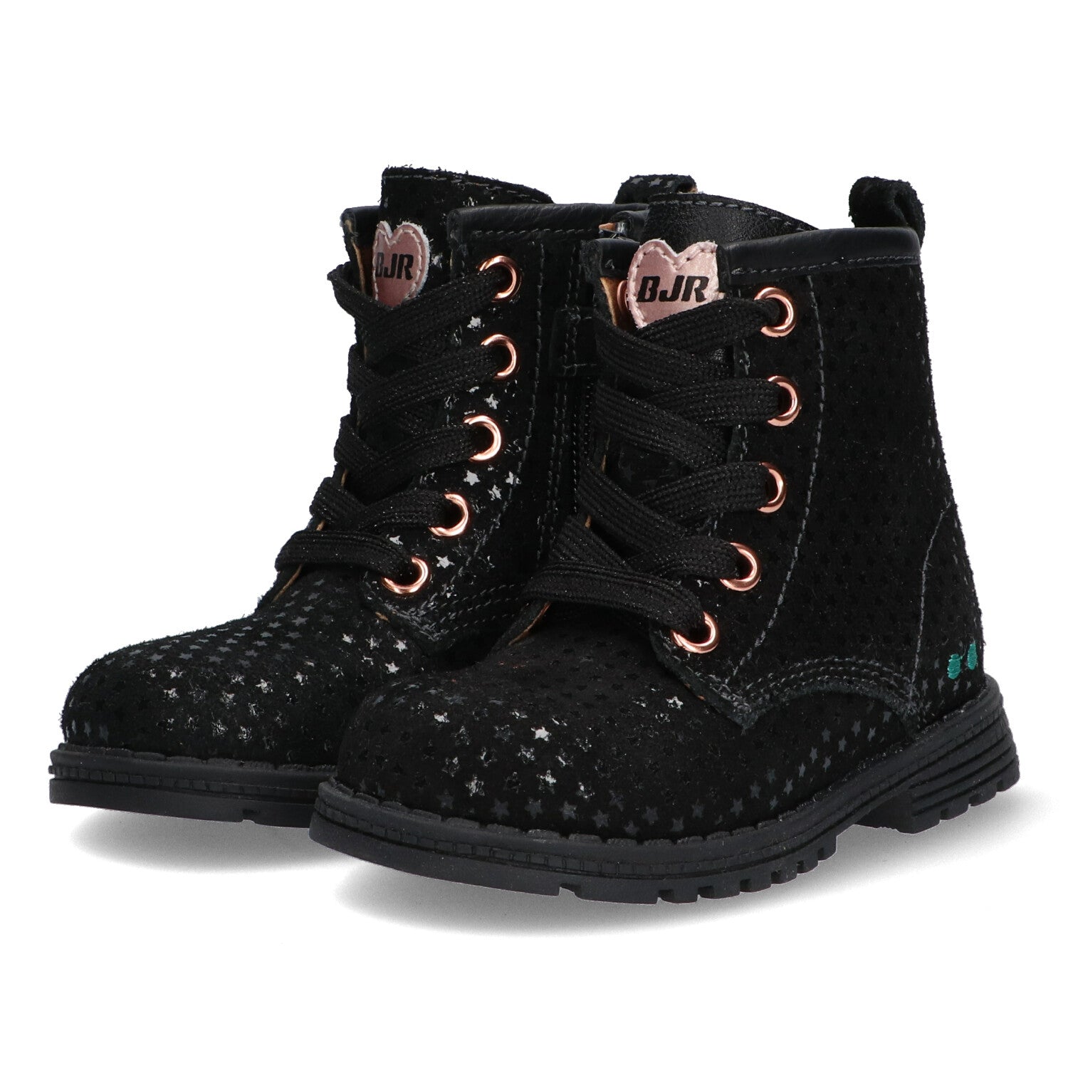 Thijs Trots Biker Boots Meisjes Zwart Print