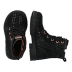 Thijs Trots Biker Boots Meisjes Zwart Print