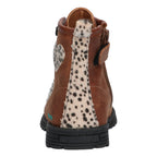 Thijs Trots Biker Boots Meisjes Cognac Hartjes