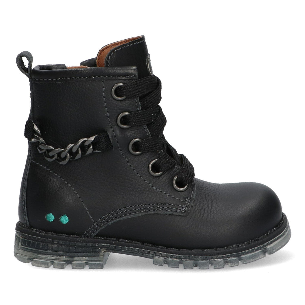 Thijs Trots Biker Boots Meisjes Zwart