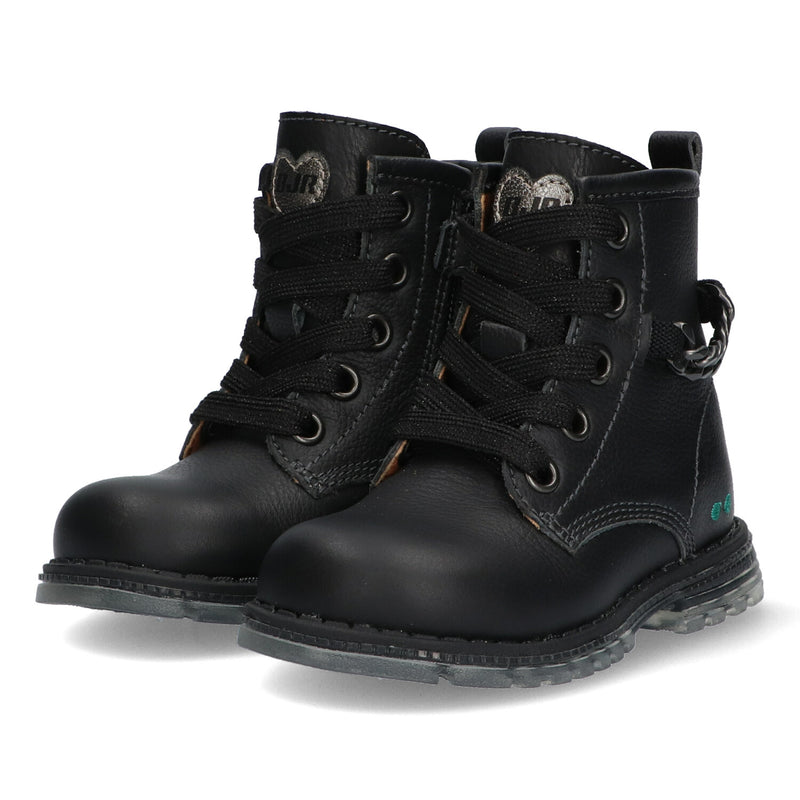 BunniesJR Biker Boots Meisjes Zwart