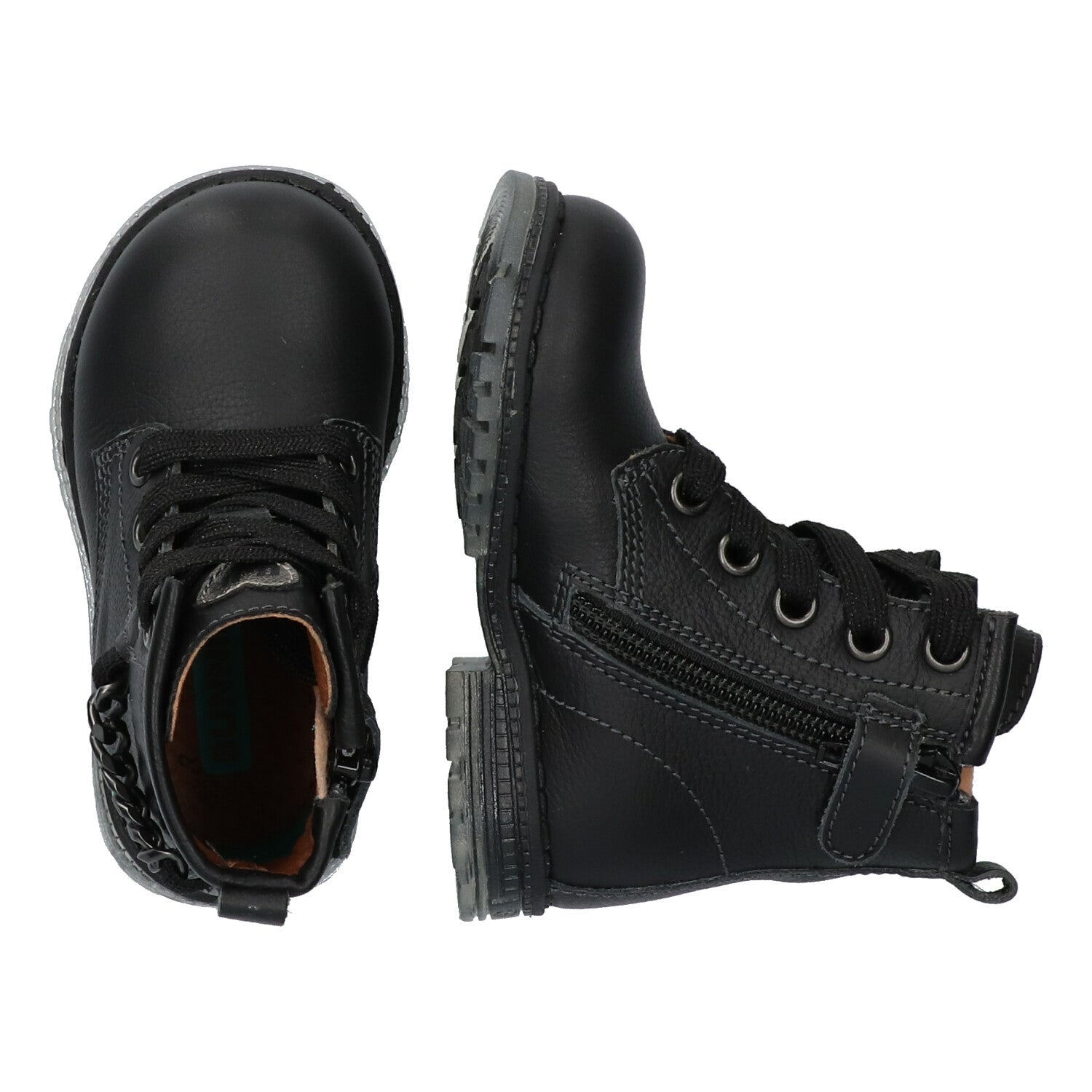 Thijs Trots Biker Boots Meisjes Zwart