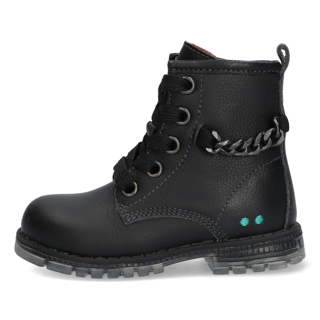 Thijs Trots Biker Boots Meisjes Zwart