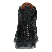 Tosca Trots Biker Boots Meisjes Zwart Panter