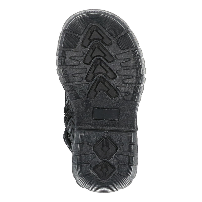 Tosca Trots Biker Boots Meisjes Zwart Panter