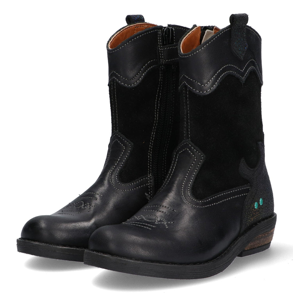Robin Rodeo Cowboy Boots Meisjes Zwart