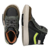 Mark Mieters 222832-589 Hoge Sneakers Jongens Zwart Groen