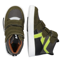 Milan Mieters 222833-469 Hoge Sneakers Jongens Legergroen