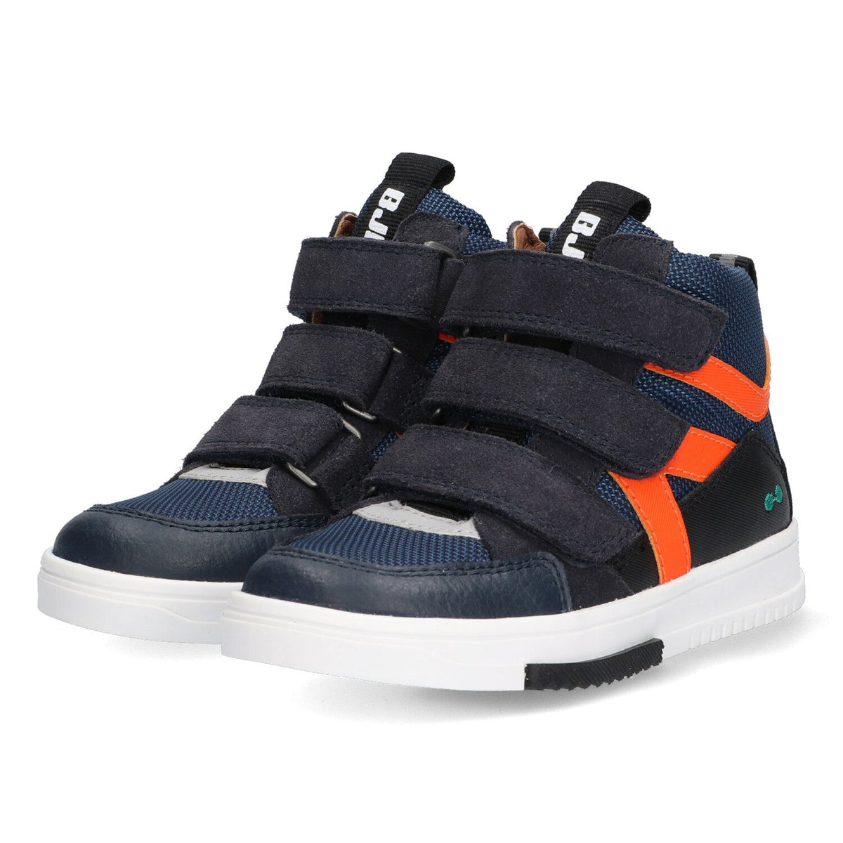 Milan Mieters Hoge Sneakers Jongens Donkerblauw