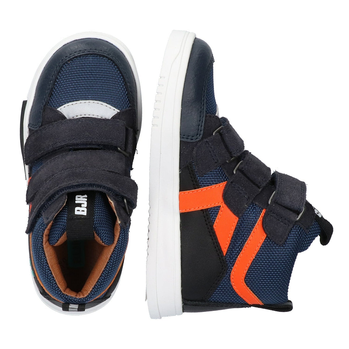 Milan Mieters Hoge Sneakers Jongens Donkerblauw