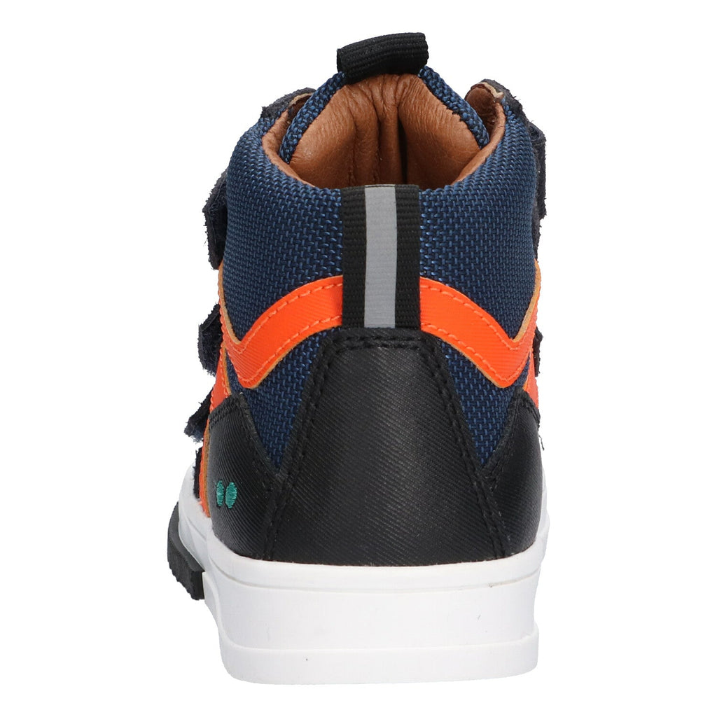 Milan Mieters Hoge Sneakers Jongens Donkerblauw