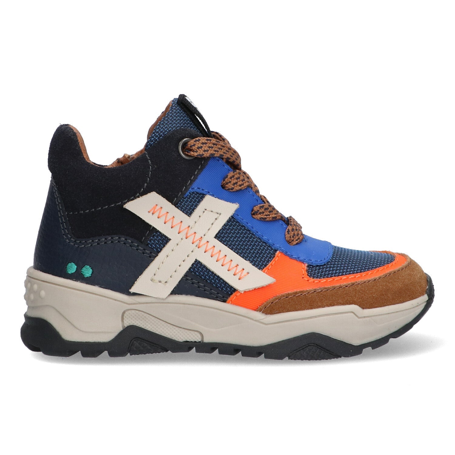 Gosse Gein Hoge Sneakers Jongens Donkerblauw