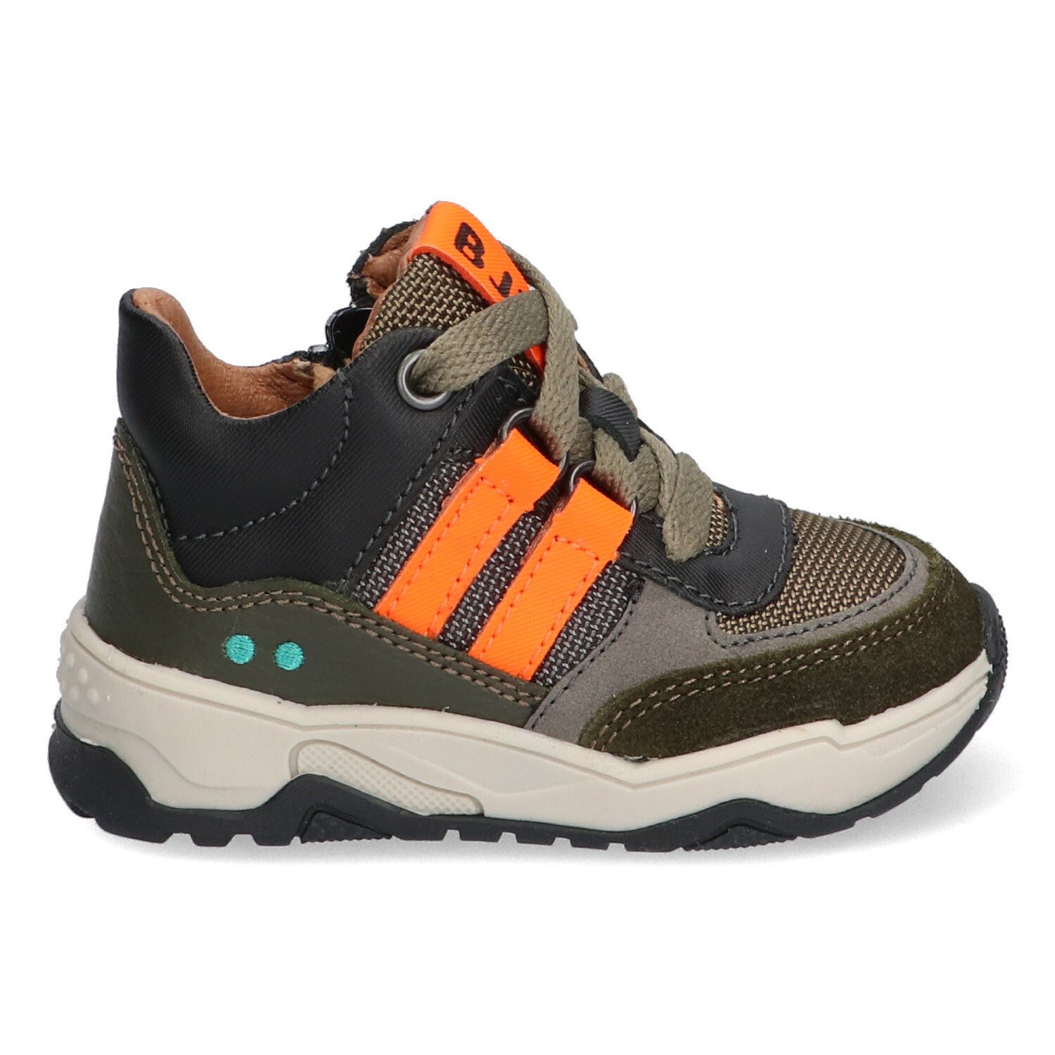 Gabriel Gein Hoge Sneakers Jongens Legergroen
