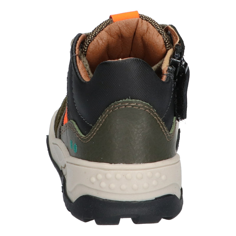 Hoge Sneakers Jongens Legergroen