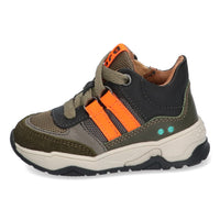 Hoge Sneakers Jongens Legergroen