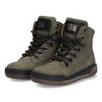 Remco Rock Veterboots Jongens Mosgroen
