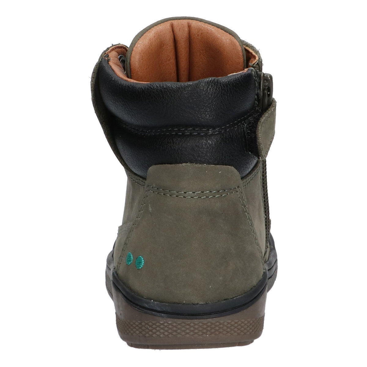Remco Rock Veterboots Jongens Mosgroen