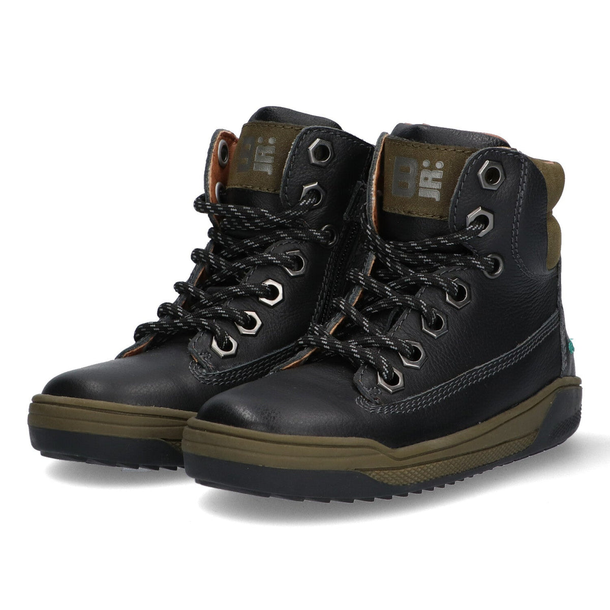 Remco Rock Veterboots Jongens Zwart