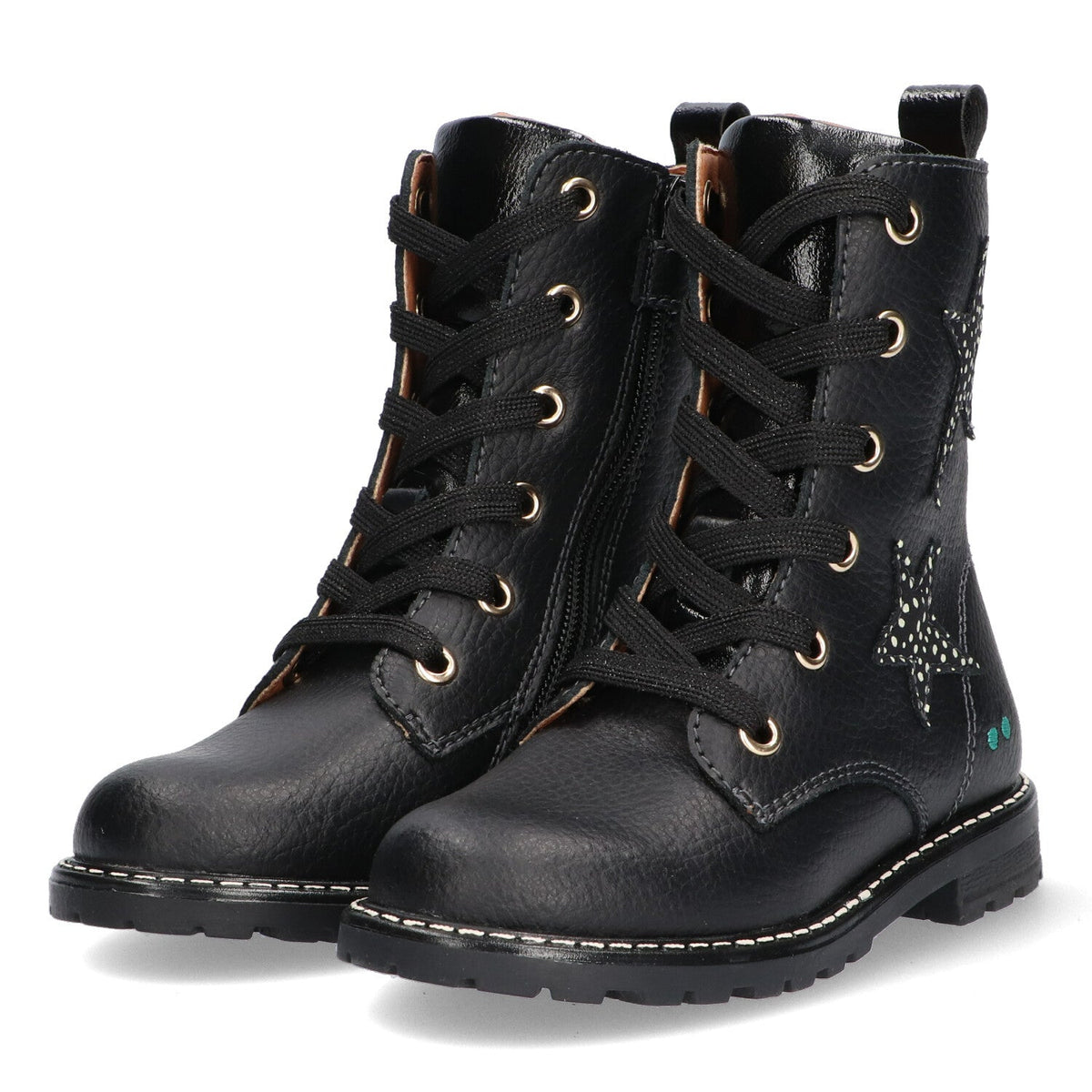Hilde Hot Biker Boots Meisjes Zwart