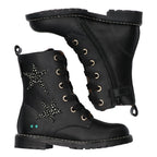 Hilde Hot Biker Boots Meisjes Zwart