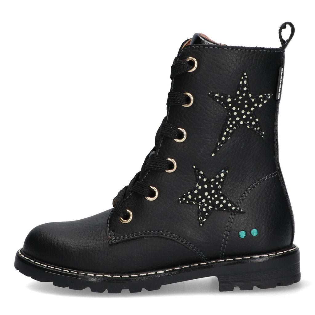 Hilde Hot Biker Boots Meisjes Zwart